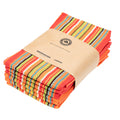 Cotton Salsa Stripe Kitchen Towels — Set of 6