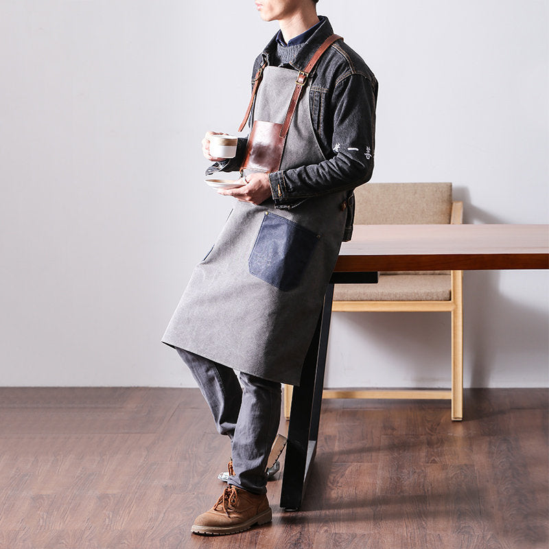 Personalized Waterproof Canvas Work Apron
