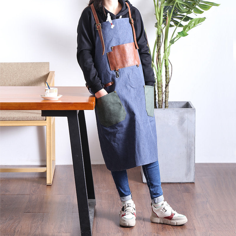 Personalized Waterproof Canvas Work Apron