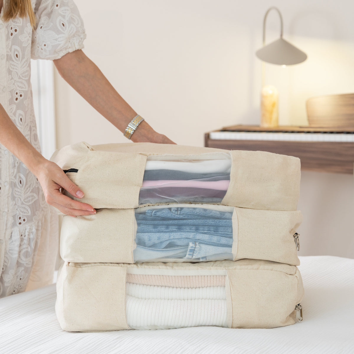 Breathable Cashmere Storage Bags