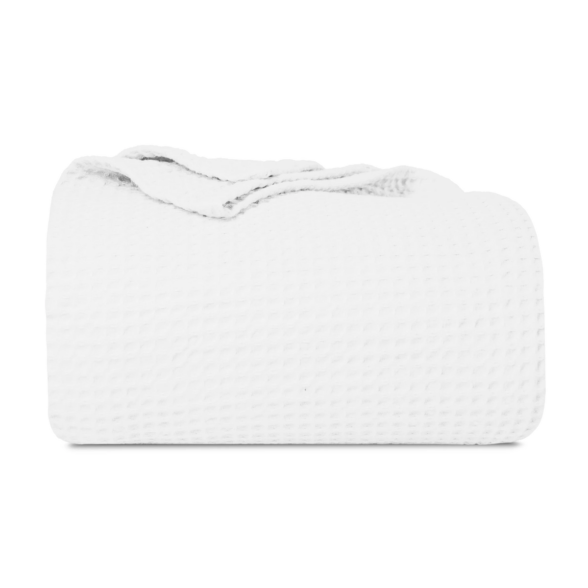 Cotton Waffle Weave Throw Blanket